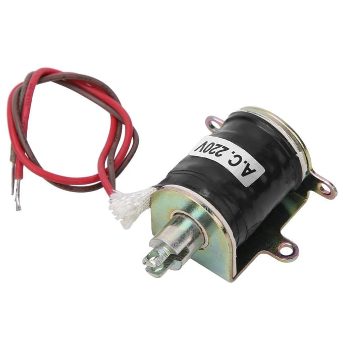 SAL 02 AC Solenoïde Elektromagneet Open Frame Mechanische Elektromagneet 220VAC 3N 10mm Slag