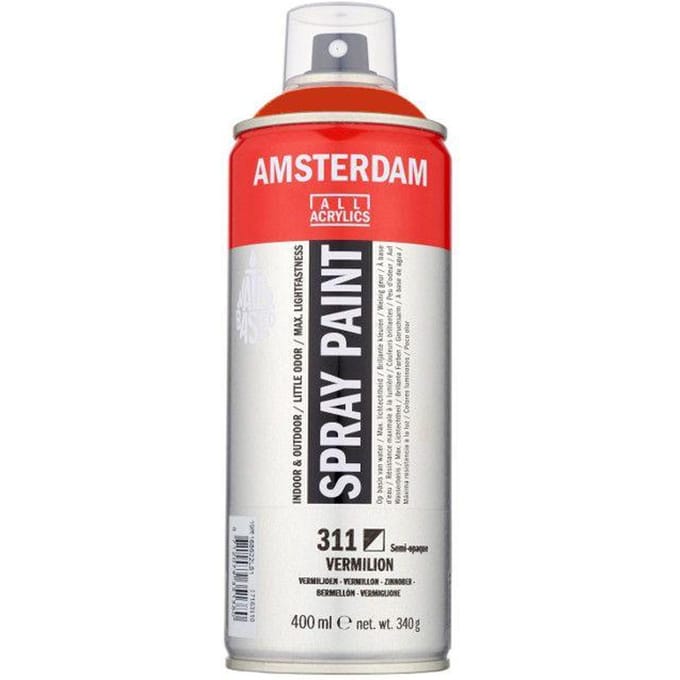 Spraypaint - 311 Vermiljoen - Amsterdam - 400 ml