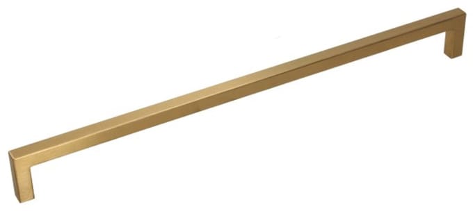 Gamet - Handgreep - Zwart - Goud - Geborsteld - 608mm
