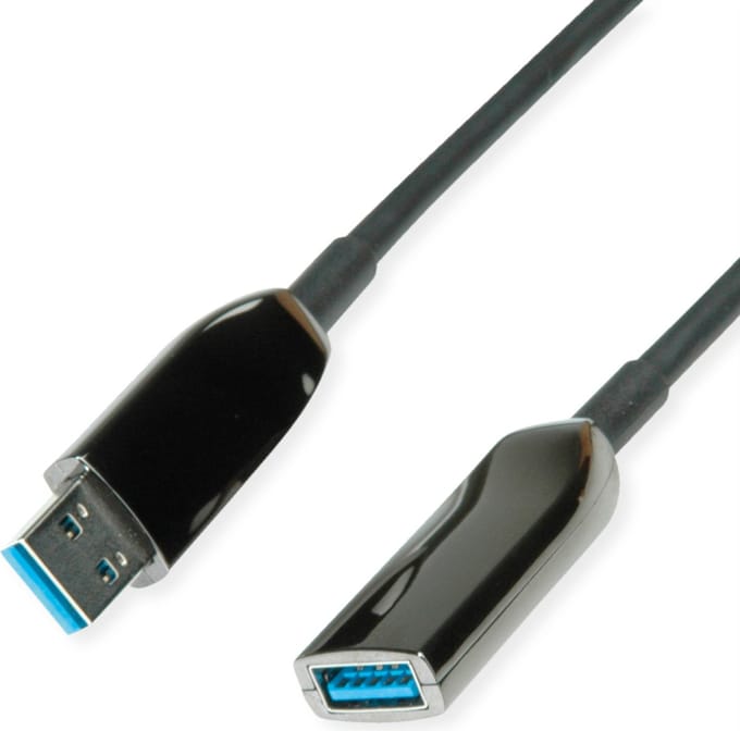 Roline - USB extension cable - USB Type A to USB Type A - 10 m