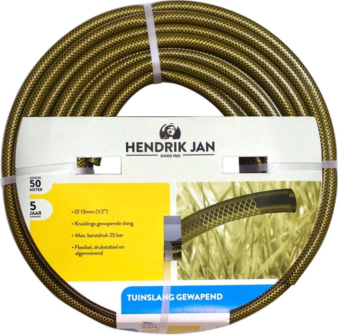Hendrik Jan - Gewapende Tuinslang - 1/2 13 mm - 50 m