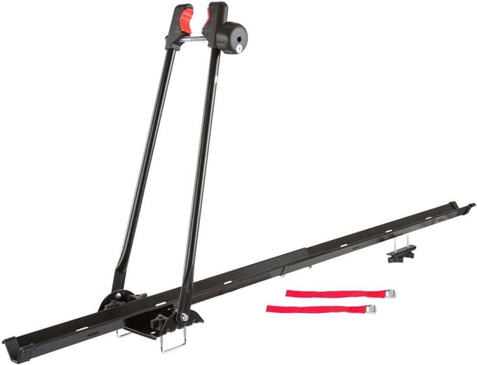 Fietsendrager Dak - Fietsdrager SUV - Fiets Transport - Verstelbare Klemarm - 140cm Lengte - Zwart