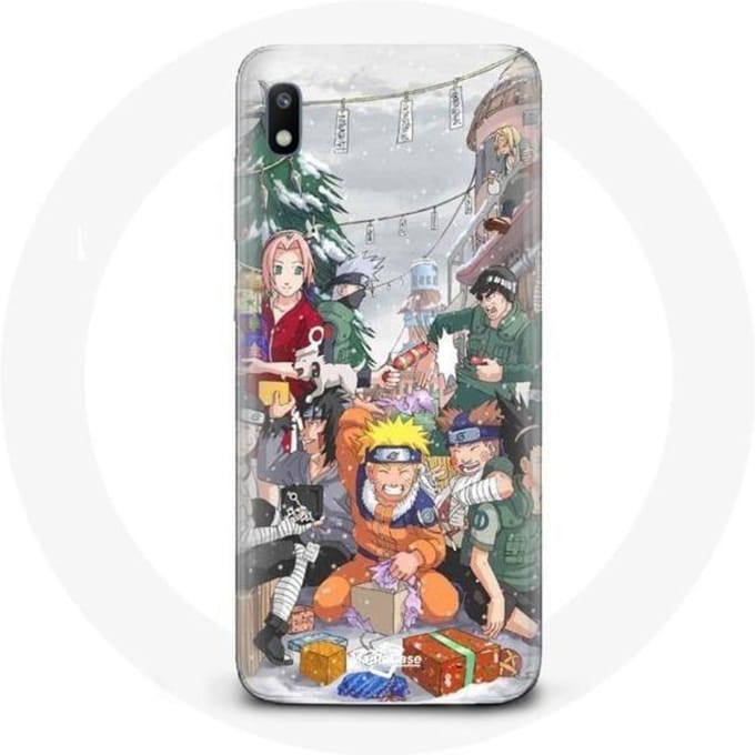 Coque pour Samsung Galaxy A10 Naruto Christmas Day Anime Manga