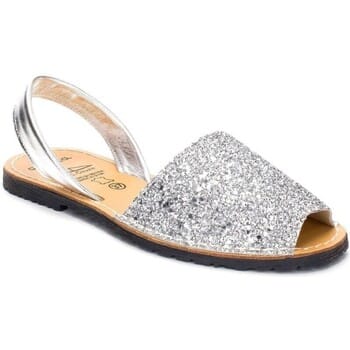 Platte sandalen Colores 201 G Plata