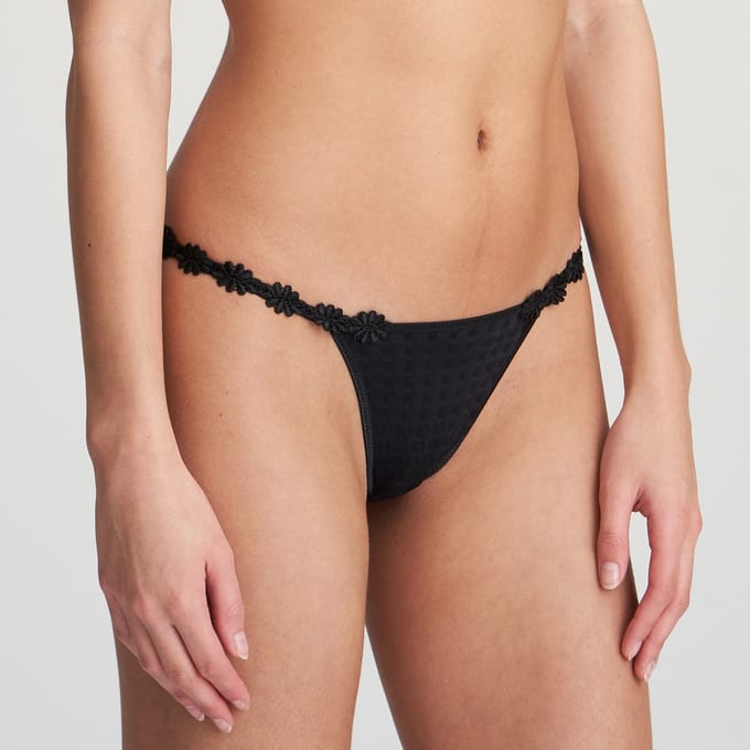Marie Jo Avero String 0600413 Zwart - maat 38