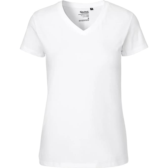 Neutral Ladies´ V-Neck T-Shirt NE81005 - White - M