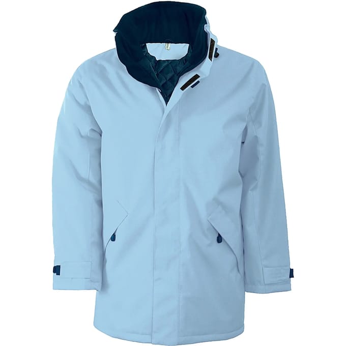 Kariban Gewatteerde parka K677 - sky blue - M
