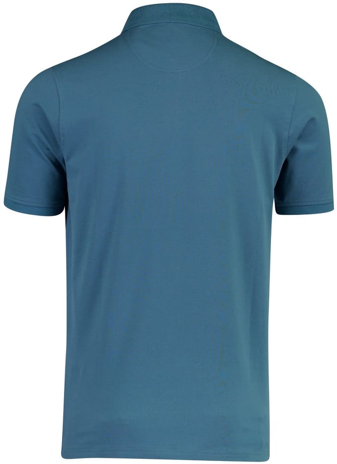 CASA MODA comfort fit heren polo - aqua