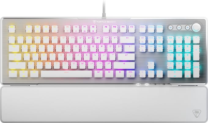 Turtle Beach® Vulcan II – Mechanisch Gaming Toetsenbord - PC - QWERTY - Wit