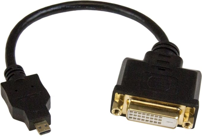 20cm HDMI naar DVI-D Video Verloopkabel HDMI mannelijk naar DVI vrouwelijk