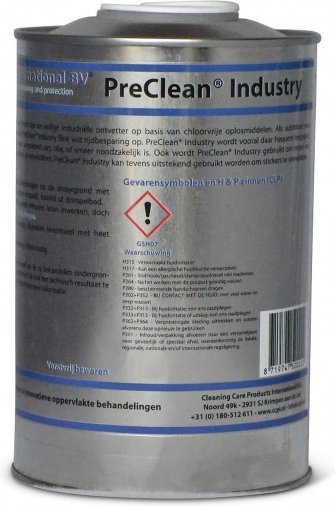 CCPI - PreClean® Industry - industriële ontvetter - 1 liter