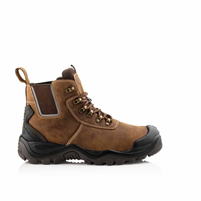 Buckler Boots Schoen BHYB2 HG S3 + KN - Bruin BHYB2BR - 46