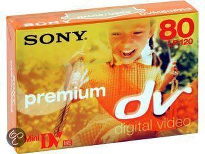 Sony Digital Video Cassette Premium 80min. / Mini Dv Cassette (1-Pack)