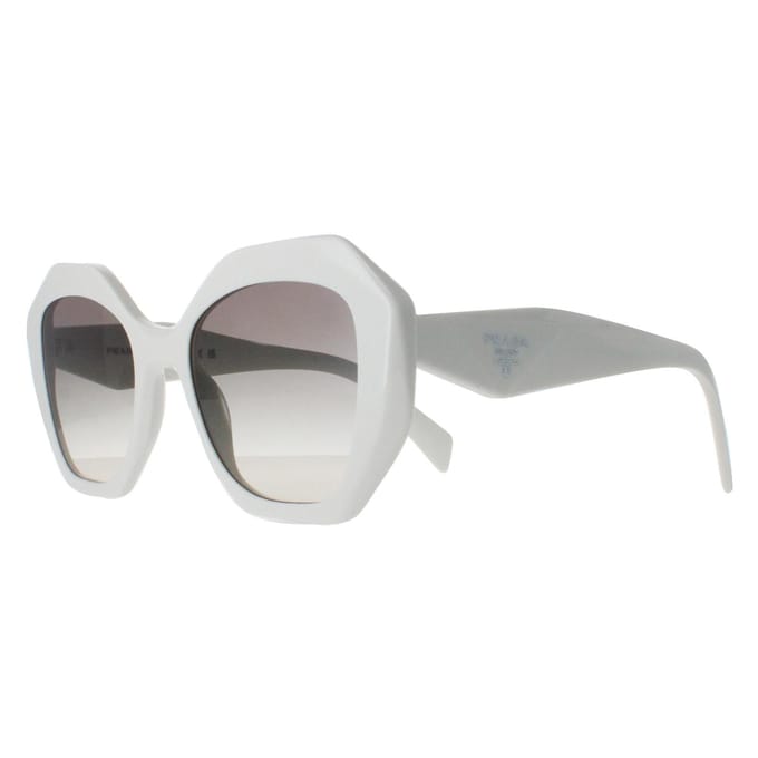 Prada PR16WS 142130 ivoorgrijze zonnebril met kleurverloop