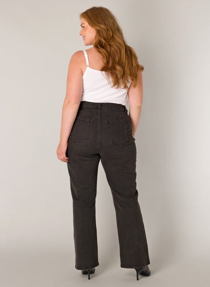 BASE LEVEL CURVY Amylia Bottoms - Black - maat W1(48) / L32
