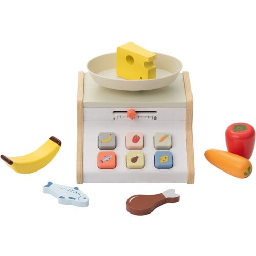 lupilu Houten speelgoedwinkel set (Weegschaal)