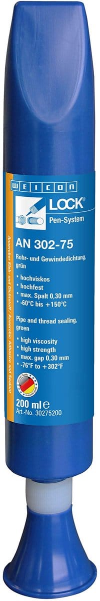 Weicon AN 302-75 – Groen Anaeroob Bevestigingsmiddel 200 ml Pen-systeem