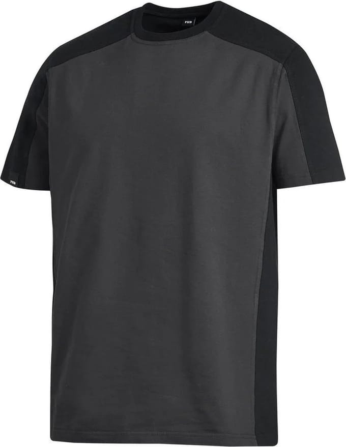 FHB MARC T-Shirt tweekleurig 90690 - Antraciet-Zwart - 2XL