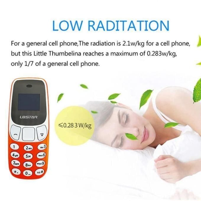 Letouch Mini Bluetooth Convertisseurs mobiles Dual Analog de Téléphone portable L8STAR O1W1 (bleu)