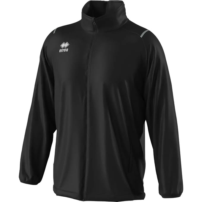 Errea Pressing Regenjas Mkit Zwart - Sportswear - Kinderen