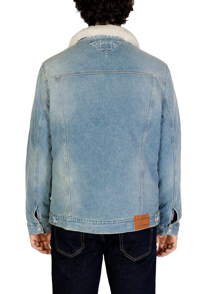 Denim Jas met Sherpa-Kraag