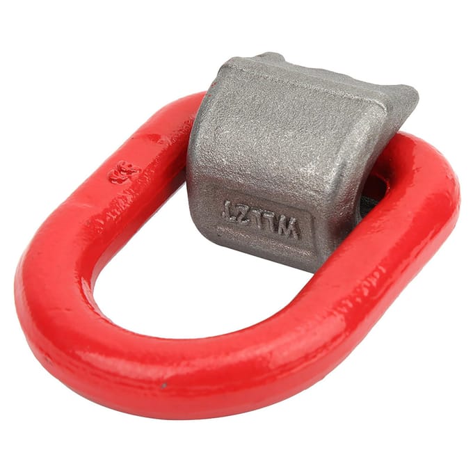 Manille Anneau D en Acier Allié Forgé G80 Manilles Anneau de Levage Haute Résistance(2t ) gray