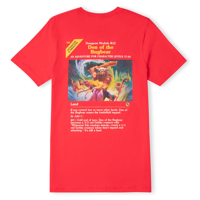 Dungeons & Dragons Den Of The Bug Bear Unisex T-Shirt - Red - M