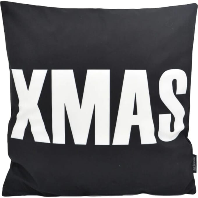 Gek op kussens! Sierkussen xmas black | 45 x 45 cm | katoen/polyester