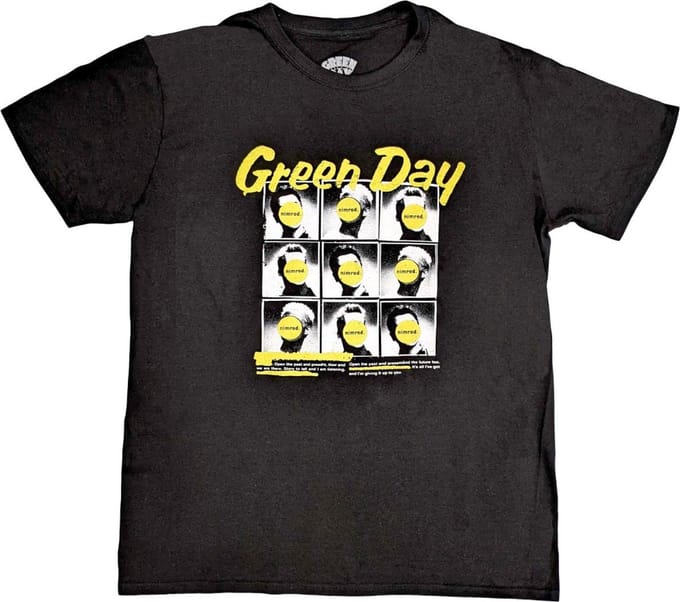 Green Day - Nimrod Heren T-shirt - M - Zwart