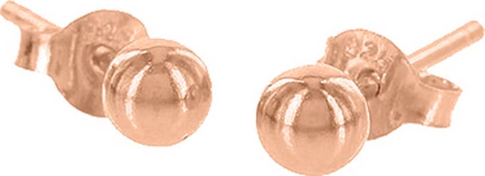 Karma Oorbellen Ball 2 mm | Rosé