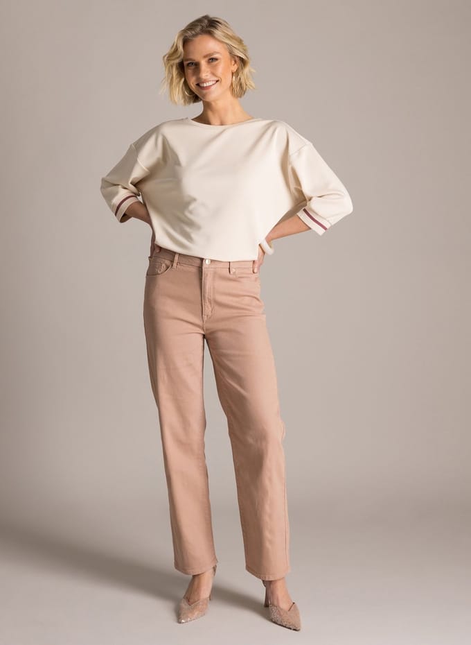 YEST Karin Bottoms - Baked Clay - maat 40