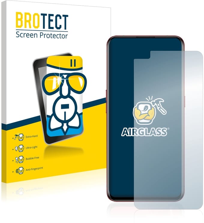 Screenprotector voor realme X50 Pro Beschermglas transparant
