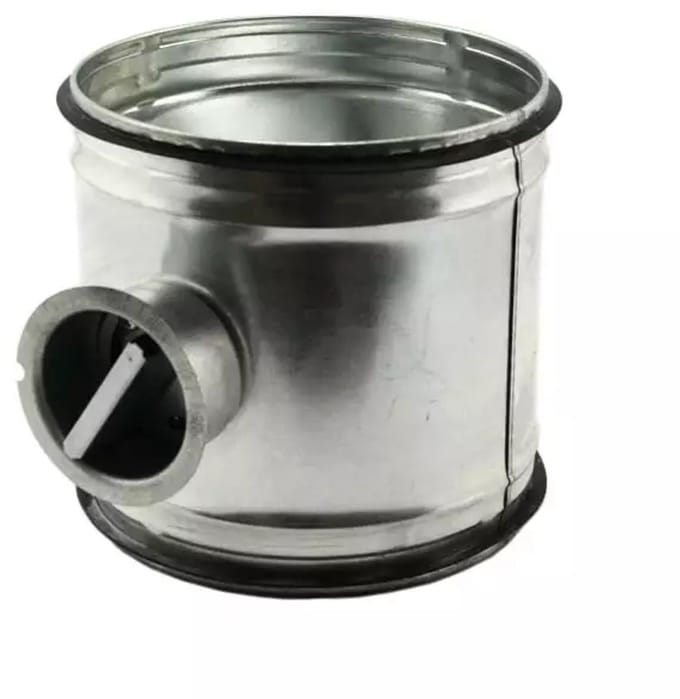 Handbediende regelklep Ã˜ 560 mm voor spirobuis