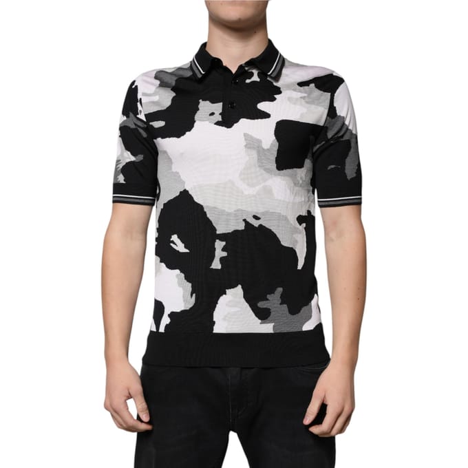 Camouflage Poloshirt Tsh86941