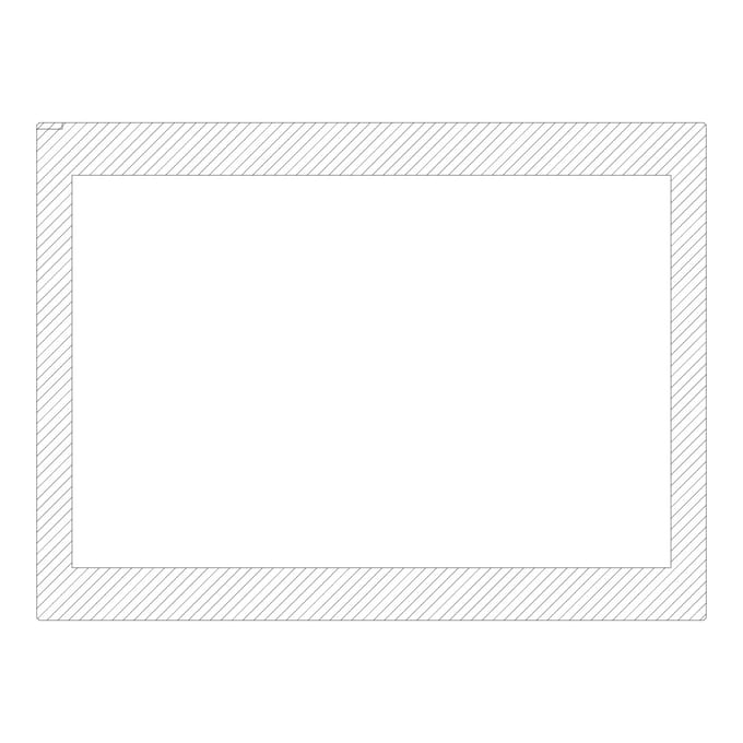 AEG Deurglas - 522x388mm 140052275025