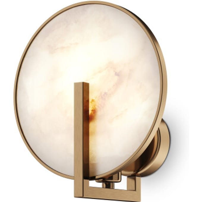 Maytoni - Wandlamp Marmo - Goud - Ø19