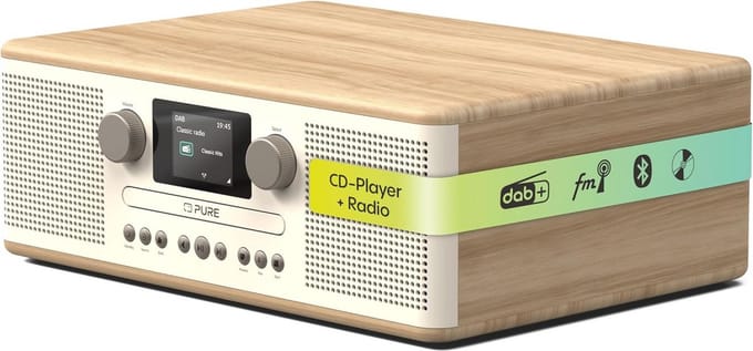 C-D6 muzieksysteem met cd speler, DAB+/FM, Bluetooth, AUX en USB - Hoogwaardige audio voor elke ruimte