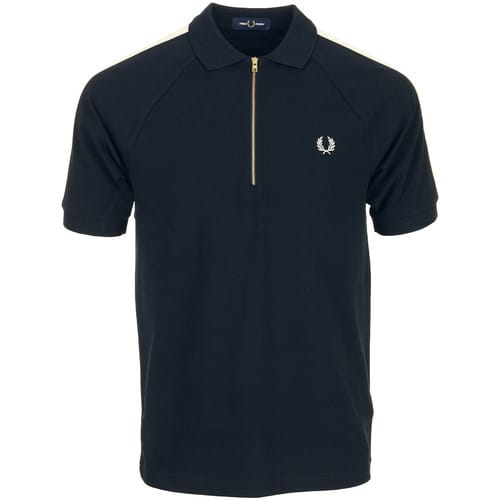 Polo Shirt Korte Mouw Fred Perry Cable Taped Polo Shirt