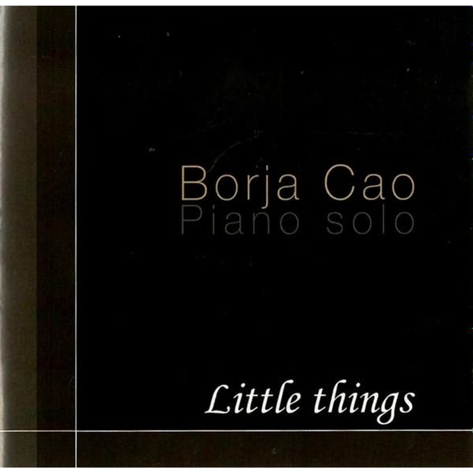 CD BORJA CAO - Little Things AR25CD Audia Records Japan Jazz Gebruikt black