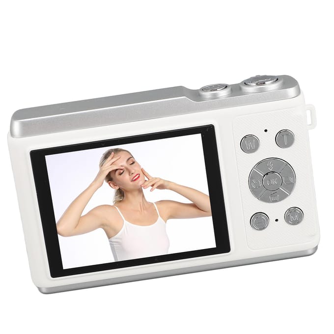 4K Digitale Camera 50MP 2,8 inch Scherm Autofocus Vlogging Camera met 16x Digitale Zoom Flits Anti wit