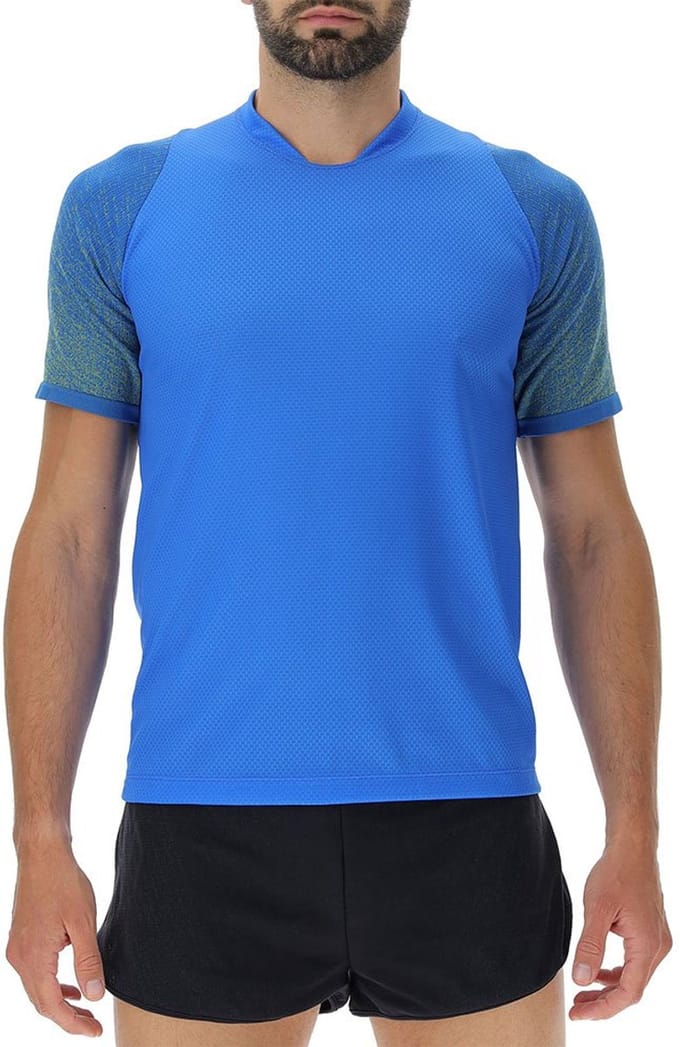Uyn Running Exceleration Aernet T-shirt Met Korte Mouwen Blauw XL Man