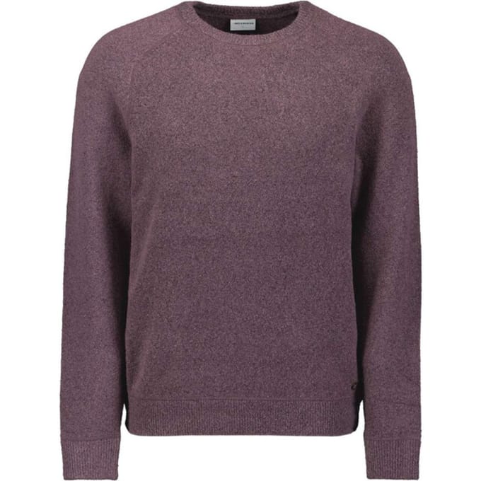 No Excess Pullover Crewneck Soft Wool Blend Dark Wine Maat: XL | Sweaters Outlet | Heren