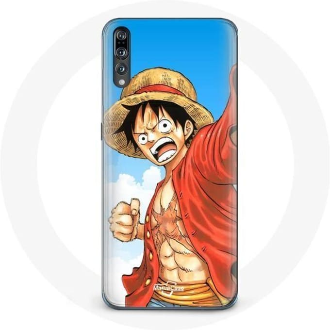 Coque pour Huawei p20 Manga One piece Luffy Anime