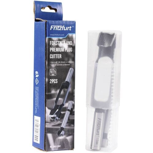 FRITZFURT 2801-3302 Forstnerboorset 2-delig 15 mm, 26.5 mm 1 set(s)