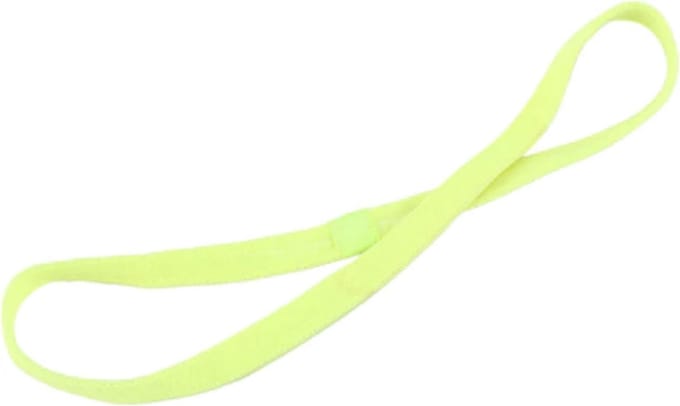 Cabantis Elastische Anti-Slip Haarband|Yoga|Haarband|Stretch|Anti-slip|Rubber|Elastiek|Lime Groen