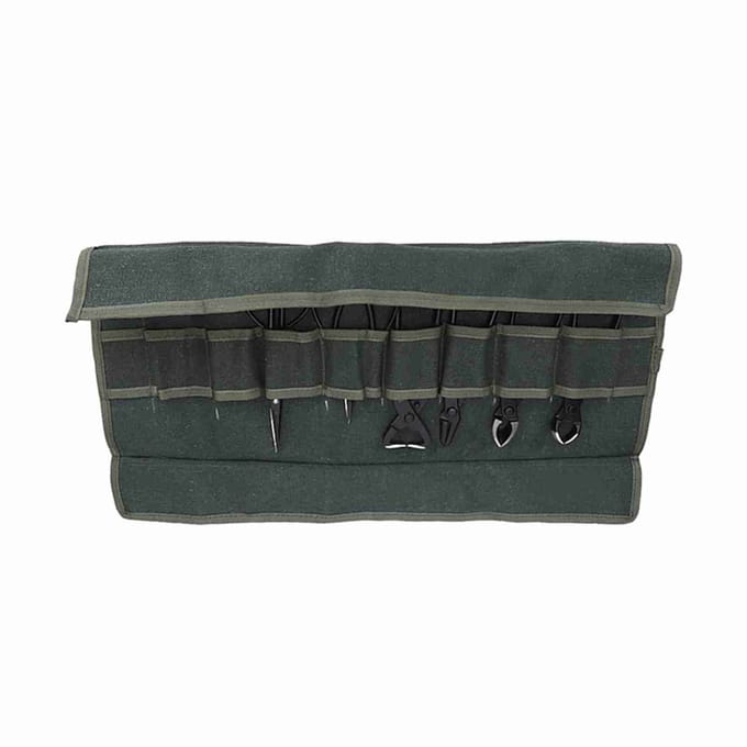 6 stuks Multifunctionele Bonsai Plant Boom Scharen Snoeien Knipgereedschap Set met Opbergtas black