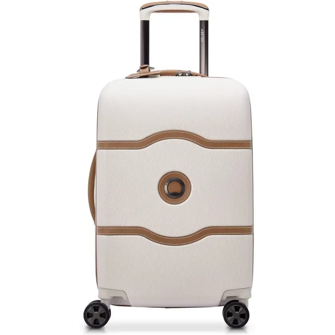DELSEY PARIS Chatelet Air 2.0 4DR Cabin Trolley Slim Line 55 Angora Wit 52cm