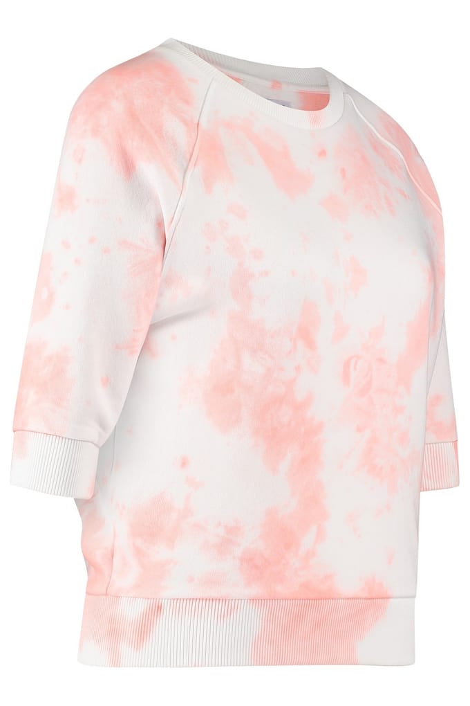 RAIZZED Nelke Short Sleeve Peach Glow Maat: XS | Sweaters Outlet | Dames | Roze