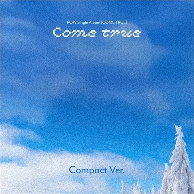POW [KOM WAAR] Compacte Versie. / Single Album + Gratis Cadeau [No poster] Random ver. 1EA blue