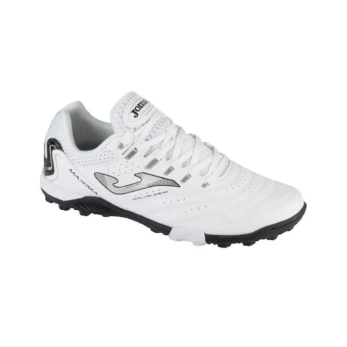 Joma Maxima 25 MAXS TF, Heren witte Turf voetbalschoenen 41 wit